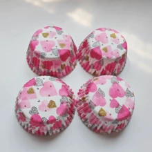 Cake Paper Cups Party Decoration Oil-Proof Baking Cake Bottom Liners Cupcake Cups - View 11