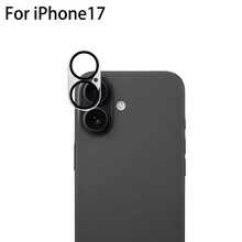 1 قطعة فيلم حماية عدسة الكاميرا عالي الدقة متوافق مع Apple Duo/18 Pro Max/18 Pro/17 Pro Max/17 Pro/17، ملصق حماية العدسة، وسادة حماية العدسة، مقاوم للخدش ومقاوم للسقوط ومقاوم للماء، فيلم حماية عدسة من الزجاج المقسى بصلابة 9H، وضوح عالي، زجاج متين، مقاوم للخدش ومقاوم للسقوط، خالي من الفقاعات، سهل التركيب، تغطية كاملة، التصاق قوي، فيلم حماية عدسة الكاميرا - شفاف - مشاهدة 10