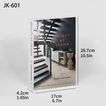 2 Sets Paper Aesthetic Decorative Books, Coffee Table Decorative Books - Faux Decorative Books For Decoration - Home Desktop Decoration - Bedside Table Decoration - Home Bookshelf Decoration - one-size - View 12