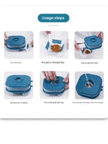Flying Insect Trap, Cockroach Trap, Cockroach Trap, Cockroach Control Trap, Suitable For Construction, Restaurants, Shops, Kitchens, Bathrooms - A - View 7
