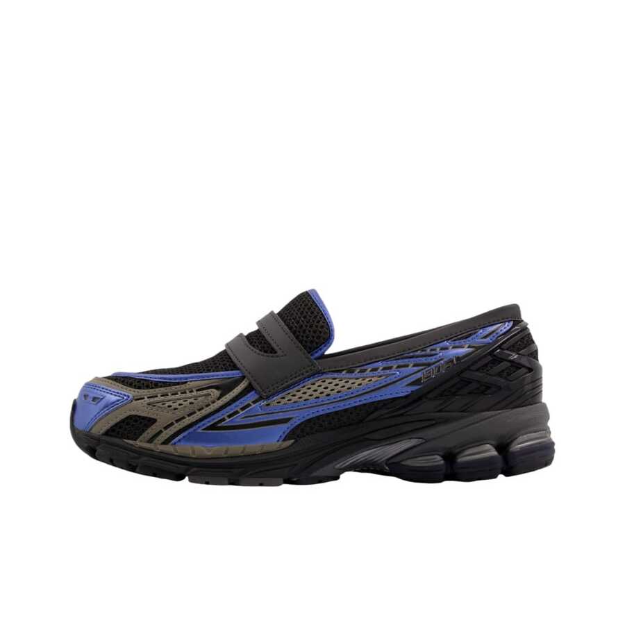 New Balance 1906 Versatile Comfortable Low-Top Loafers Unisex Black Blue - Black-blue - View 1