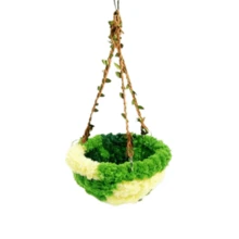 Parrot Hammock Nest, Forest Style Hanging Swing Bed, Suitable For Cockatiel, Tiger-Striped, Peony Small Bird Cage Resting, All-Season Bird Nest - Multi-color - View 13