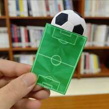 3D Football Field Bookmark, Creative Student Reading Clip, Magnetic Football Themed Bookmark, Decorative New Style - Square - View 8