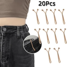 10/20/30/40/50Pcs Adjustable Seamless Waist Buckle - Multi-Functional Metal Clip, Suitable For Tightening Belts, Pants, Scarves, Etc. Easy To Use, Stylish Design, Perfect For Belts And Waist, Fashion Accessory, Elegant Appearance, Multi-Functional Use - Multicolor - View 25