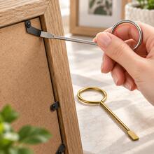 1/2pcs Indoor Door Key Upgrade, Suitable For Bedroom Bathroom Emergency Privacy Door Lock, Suitable For Lock Cylinder Replacement, Metal Key Blank, Suitable For Home Apartment Hotel Office Dormitory, Spring Summer Autumn Winter, Christmas Halloween Thanksgiving New Year - A - View 8