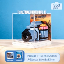 1pc Adult 6 Styles Mini Camera Building Blocks Set, Light And Shadow Machine Brick Model With Display Box, DIY Assembly Puzzle, Creative Desktop Ornament, Ideal Birthday Holiday Surprise Gift & Party Favor - Multicolor - View 10