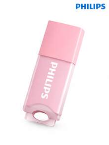 PHILIPS Flash drive 10UA-BU, transmisi kecepatan tinggi USB 2.0, casing silikon warna macaron, flash drive USB untuk penyimpanan file kantor. - View 22