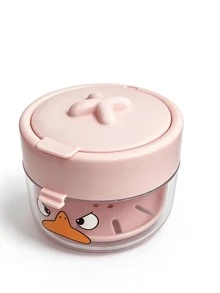 Leak-Proof Denture Travel Storage Box, Portable Soaking Cleaning Box With Drain Tray, Suitable For Retainers, Mouthguards, Travel Oral Care Accessories - Multicolor - View 16