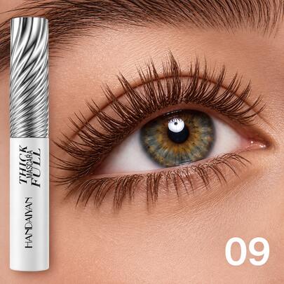 HANDAIYAN Long Wear Mascara, Color Lash Makeup For Curled Thick Lashes, Party Cosplay And Daily Use
