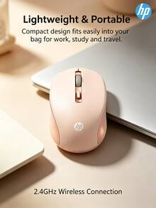 HP S1000C Wireless Charging Mouse, Type-C Interface, Direct Charging, Built-In Rechargeable Battery, Transmission Distance Up To 10 Meters, Stable Signal, Suitable For Office And Home, Compatible With Laptops And Desktops. - View 2