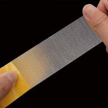 Upgraded Reinforced Thickened (25m/984.5inch) Ultra-Strong Double-Sided Tape - Residue-Free, High-Adhesion Plastic Mesh Tape, Suitable For Wood, Metal, Glass And Plastic - Multi-Purpose, Suitable For Home And Office Use, Woodworking Tools, Multi-Function Glue, Durable Adhesive. Suitable For All Scenarios - Round - View 5