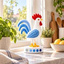 Galo Do Tempo Galinho Do Tempo Decoração | Chuva Ou Sol | Decoração - Branco - Visão 10