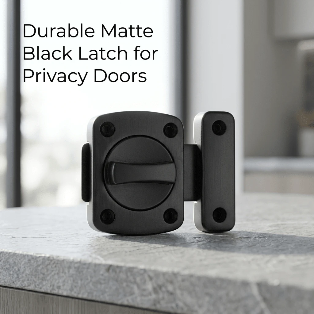 1/2 Pack Multi-Color Zinc Alloy Heavy Duty Rotating Button Door Bolt, 180 Degree Rotating Barrel Bolt, Matte Finish, Surface Mounted Door Lock, Easy Installation Privacy Lock, Suitable For Indoor Doors, Bathrooms, Toilets, Main Doors, Sheds, Home Hardware Accessories - Rotating Pin Lock - View 1