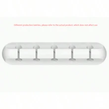 Multi-Slot Cable Organizer Clip, Durable Multipurpose Cable Management Clip, Suitable For Office Desk, Car, Home, Bedroom, Perfect Gift For Tech Lovers, Keep Your Cables Neat And Organized, Multiple Color Options, Compact And Lightweight - Multicolor - View 13