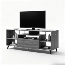 Television Stands & Entertainment Centers - Grey - View 1