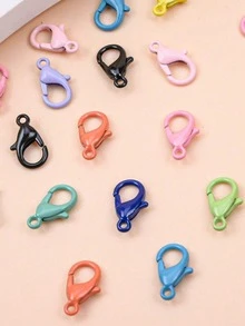 Candy-Colored Lobster Clasps Creative DIY Jewelry Making Materials Zinc Alloy Colorful Hook Clasps For Necklace And Bracelet - Multi-color - View 4