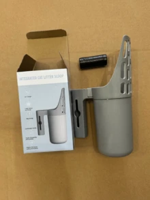 Large-Capacity Cat Litter Scoop And A Dedicated Waste Bag. The Ergonomic Long Handle Enables Contact-Free Cleaning, While The Thickened Plastic Is Sturdy And Easy To Rinse. Suitable For Both Indoor Cat Enclosures And Temporary - Multicolor - View 8