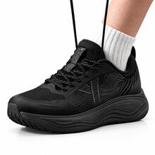 XTEP New Men's Cloud 5.0 Breathable Mesh Comfortable Cushioning Training Running Shoes - Black - View 5