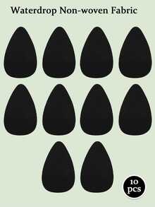 2/10pcs Plus Size Teardrop Lift Breast Tape, Suitable For Large Breasts, Disposable Invisible Push-Up Lift Breast Tape, Self-Adhesive Strapless Backless Breast Lift Patch, Suitable For Large Breasts Wedding Dress Evening Gown - Multicolor - View 18