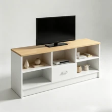 Television Stands & Entertainment Centers - White - View 1