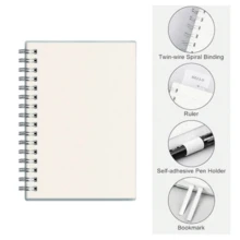 1/2pcs B5 Notebook, A5 Blank Student Notebook, Blank Error Notebook, A6 Grid Spiral Notebook, Notebook Set, New Semester - Multicolor - View 1