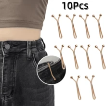 10/20/30/40/50Pcs Adjustable Seamless Waist Buckle - Multi-Functional Metal Clip, Suitable For Tightening Belts, Pants, Scarves, Etc. Easy To Use, Stylish Design, Perfect For Belts And Waist, Fashion Accessory, Elegant Appearance, Multi-Functional Use - Multicolor - View 29