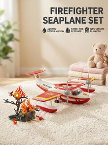 Playmobil Firefighting Seaplane GIRLS FIRST 71463 - Multicolor - View 1
