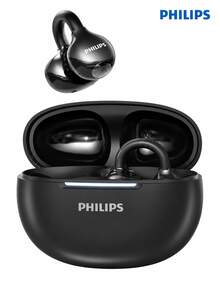 PHILIPS TAQ2320 Earphone Bluetooth TWS Desain Terbuka, Peredam Kebisingan Panggilan AI, Tahan Air dan Debu, Earphone Jepit untuk Olahraga dan Perjalanan - View 9