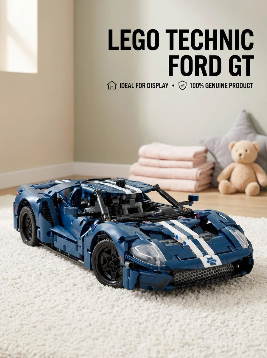 LEGO Technic® 2022 Ford GT ADULTS 42154 - Multicolor - View 1