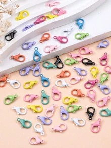 Candy-Colored Lobster Clasps Creative DIY Jewelry Making Materials Zinc Alloy Colorful Hook Clasps For Necklace And Bracelet - Multi-color - View 6