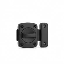 1/2 Pack Multi-Color Zinc Alloy Heavy Duty Rotating Button Door Bolt, 180 Degree Rotating Barrel Bolt, Matte Finish, Surface Mounted Door Lock, Easy Installation Privacy Lock, Suitable For Indoor Doors, Bathrooms, Toilets, Main Doors, Sheds, Home Hardware Accessories - Rotating Pin Lock - View 5