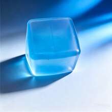 1pc Glitter Ice Cube Squishy Stress Relief Toy, Soft Slow Rebound Fidget Toy For Kids, Teens, Sensory Autism ADHD Relaxation Squeeze Toy, Suitable For Stress Relief, Teens, Office, Students, Stress Release Squeeze, Emotional Release, Daily Leisure And Stress Relief Toy, Holiday Gift, Creative Simulated Animal Venting Tool, Slow Rebound TPR Shell - Multicolor - View 5