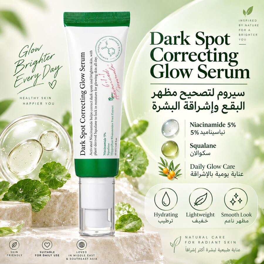 Dark Spot Correcting Essence Lotion, Fades Blemishes & Discoloration, Moisturizing & Brightening, Lightweight Non-Greasy Texture, Suitable For Daily Use All Year Round For Men & Women