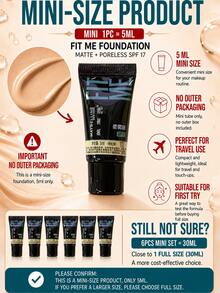 Maybelline 美寶琳 Soft Matte 防曬粉底液 #112，5/30ml，長效滋養，3合1，無妝感，霧面無瑕妝效，適合油性肌膚 - 美寶蓮FITME粉底液 柔霧版112 - 查看 7