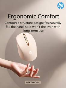 HP S1000C Wireless Charging Mouse, Type-C Interface, Direct Charging, Built-In Rechargeable Battery, Transmission Distance Up To 10 Meters, Stable Signal, Suitable For Office And Home, Compatible With Laptops And Desktops. - View 5
