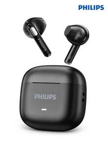 PHILIPS Earbud Bluetooth Nirkabel Sejati TAT1420: Peredam Kebisingan Panggilan AI, Desain Semi-In-Ear yang Ringan, Sempurna untuk Perjalanan, Olahraga, dan Mendengarkan Musik Sehari-hari. - View 8