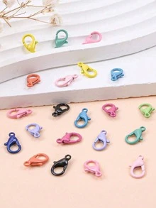 Candy-Colored Lobster Clasps Creative DIY Jewelry Making Materials Zinc Alloy Colorful Hook Clasps For Necklace And Bracelet - Multi-color - View 7