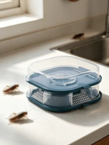 Flying Insect Trap, Cockroach Trap, Cockroach Trap, Cockroach Control Trap, Suitable For Construction, Restaurants, Shops, Kitchens, Bathrooms - A - View 1