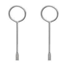 1/2pcs Indoor Door Key Upgrade, Suitable For Bedroom Bathroom Emergency Privacy Door Lock, Suitable For Lock Cylinder Replacement, Metal Key Blank, Suitable For Home Apartment Hotel Office Dormitory, Spring Summer Autumn Winter, Christmas Halloween Thanksgiving New Year - A - View 2