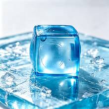 1pc Glitter Ice Cube Malt Squishy Stress Relief Toy, Soft Slow Rebound Fidget Toy, Suitable For Children, Teens, Sensory Autism ADHD Relaxation Squeeze Toy, Party Favor, Classroom Prize, Exchange Gift, School Reward, Random Color - Multicolor - View 4