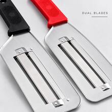3/2/1 cái Dụng cụ thái và bào rau củ lưỡi kép bằng thép không gỉ - Nhiều màu - Xem 9