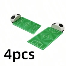 3D Football Field Bookmark, Creative Student Reading Clip, Magnetic Football Themed Bookmark, Decorative New Style - Square - View 6