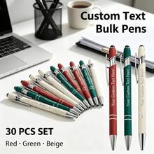 30 cây bút bi bấm nhiều màu hỗn hợp, nhiều tổ hợp màu, viết mượt, phù hợp cho văn phòng doanh nghiệp và quảng bá sự kiện - Nhiều màu - Xem 19