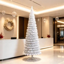 Christmas Trees - White - View 1