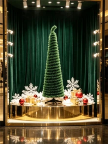 Christmas Trees - Dark Green - View 7