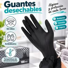 Disposable Protective Gloves - 100Pcs/XL - View 3