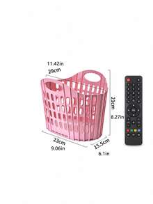 Modern Foldable Laundry Basket - Wall Mounted, Portable Multi-Layer Dirty Clothes Basket, Square Polypropylene Laundry Basket Suitable For Home And Bathroom Storage - Multicolor - View 10