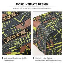 LEOFISHING Portable Foldable Fishing Tackle Bag, Big Belly Fishing Rod Case, Hand & Shoulder Carry Fishing Gear Storage Bag With Extra Pockets For Sea Rods Lures Fishing Accessories, 130cm 150cm 3 Color Available - Multicolor - View 8