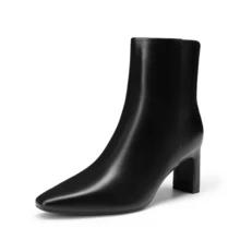 Women Ankle Boots & Booties - Black - PU - View 5