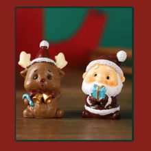 1pc Christmas Doll Desktop Decoration Ornament, Christmas Gift Bag Filler, Christmas Gift. - Multicolor - View 2